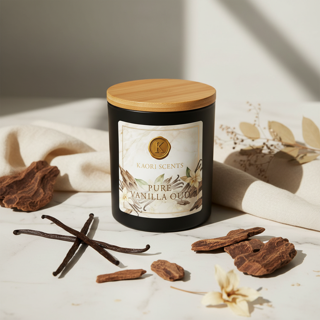Kaori Scents Pure Vanilla Oud – Duftkerze