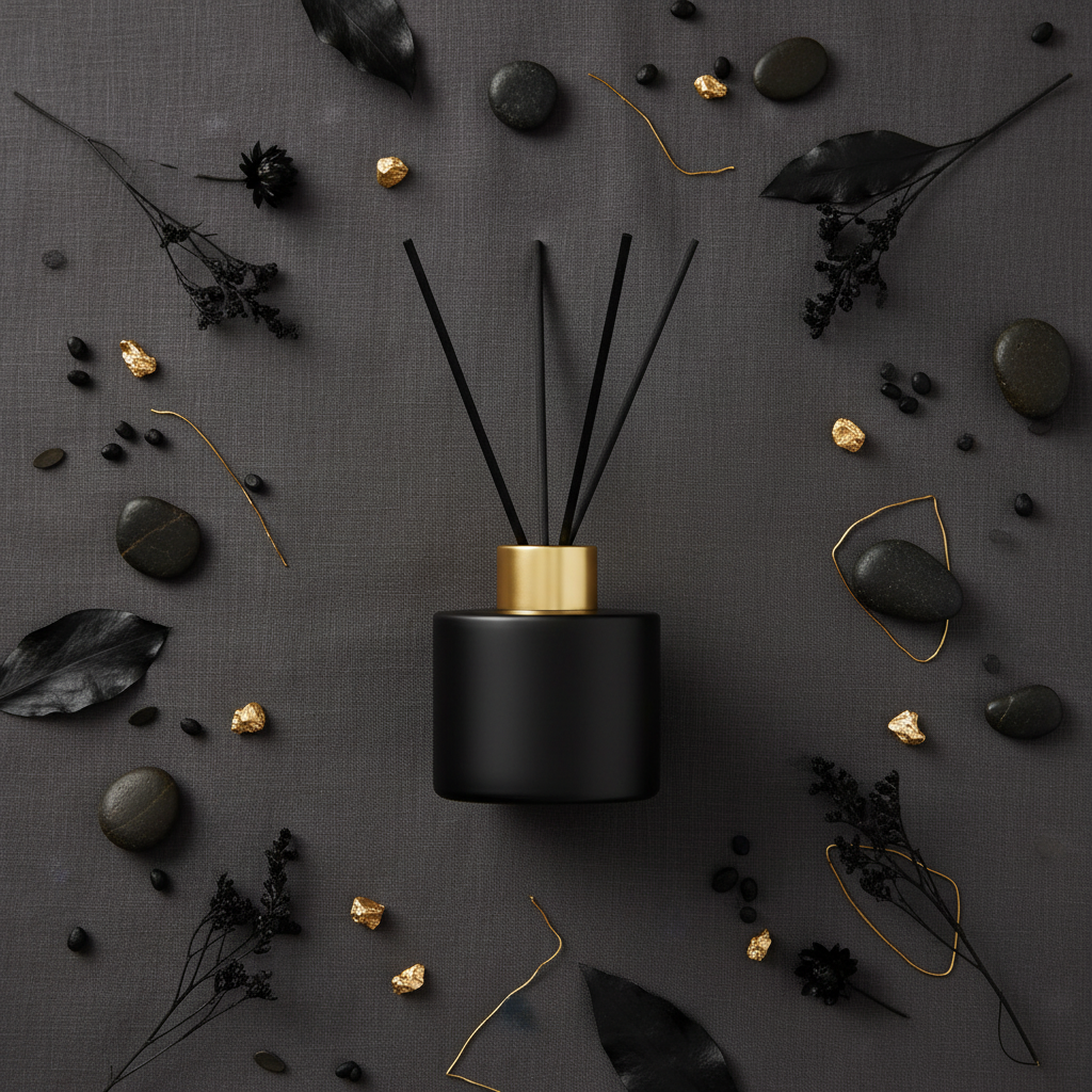 Dark Flat Lay